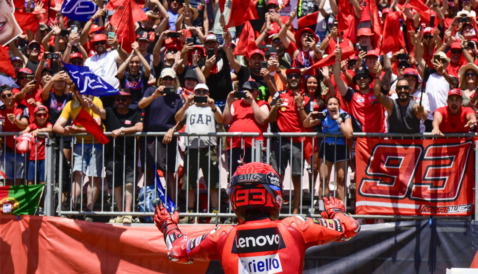 Marc Marquez, Ducati Lenovo Team, Ducati GP25, Aragon MotoGP, Motorland Aragon